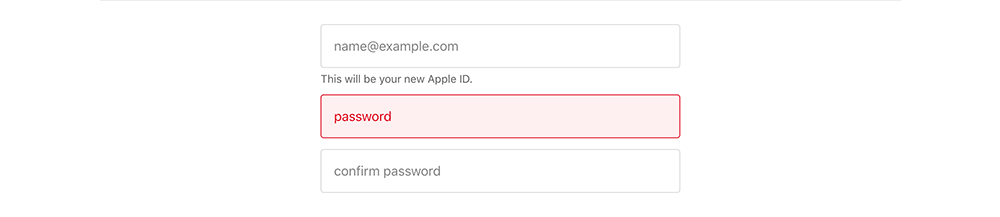apple填写账户信息