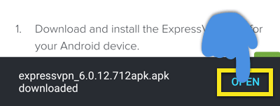 expressvpn-android-apk打开