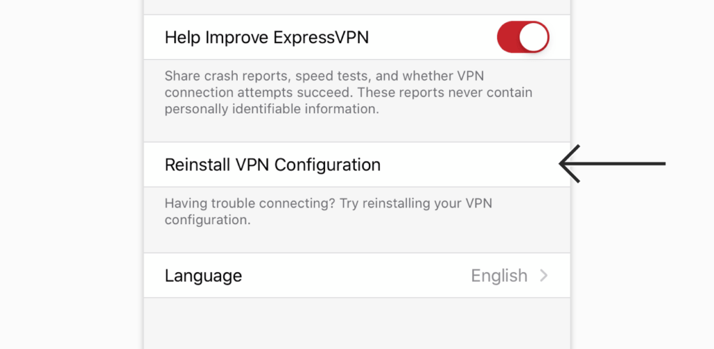 expressvpn-ios-VPN配置重置
