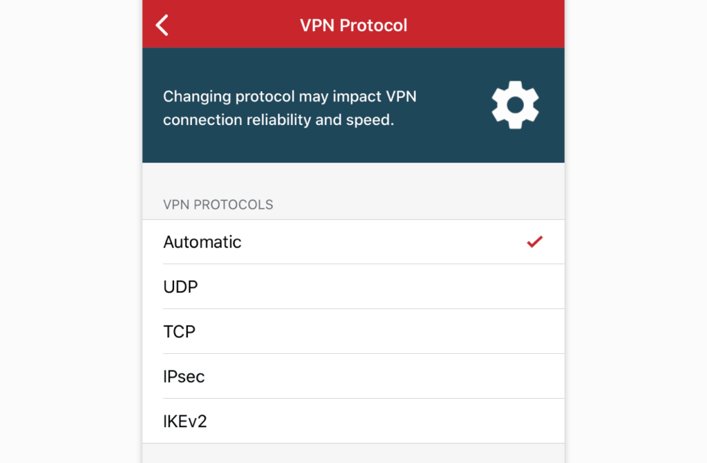 expressvpn-ios-切换VPN协议
